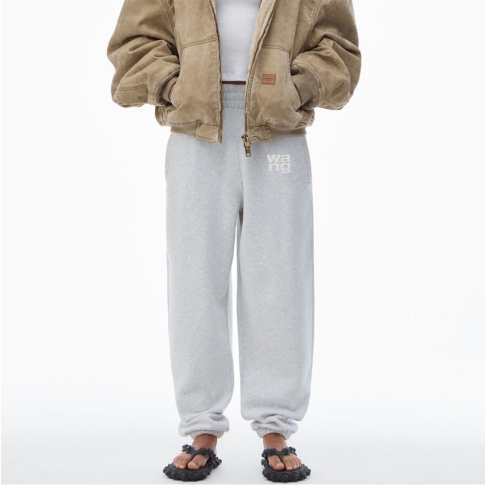 Alexander Wang Gray Track Pants - Picture 4 of 13
